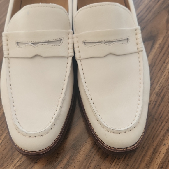 Sperry Men's Off-White Leather Loafers - Picture 3 of 9